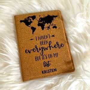 Cork Passport Holder for Kristen